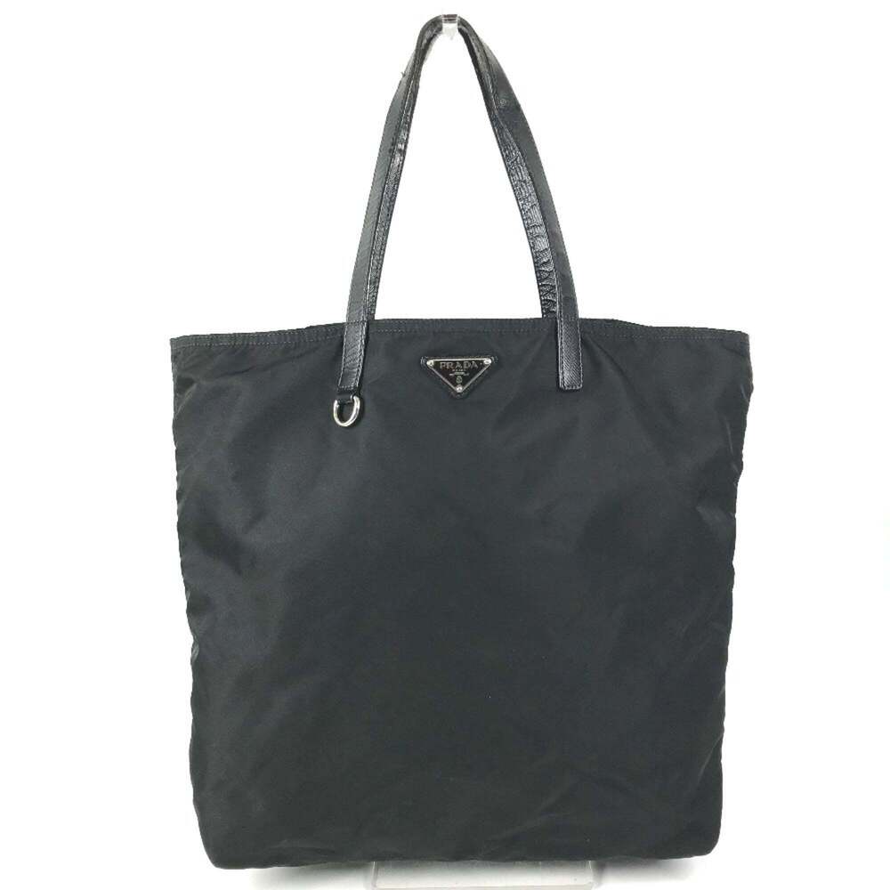 PRADA Black Leather Shoulder Bag - Picture 1 of 13
